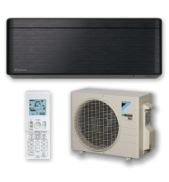 DAIKIN Zena (Blackwood) 6.0kW Reverse Cycle Inverter Split System FTXJ60T-K Built-In Wifi