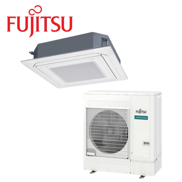 Fujitsu SET-AUTH54KRTA-3PH-YC 13kW Inverter Cassette Split Systems 3 Phase | R32