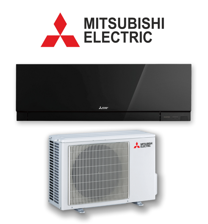 Mitsubishi Electric MSZ-EF Series 2.5kW Split System MSZEF25VG (W/B/S) | Black/White/Silver