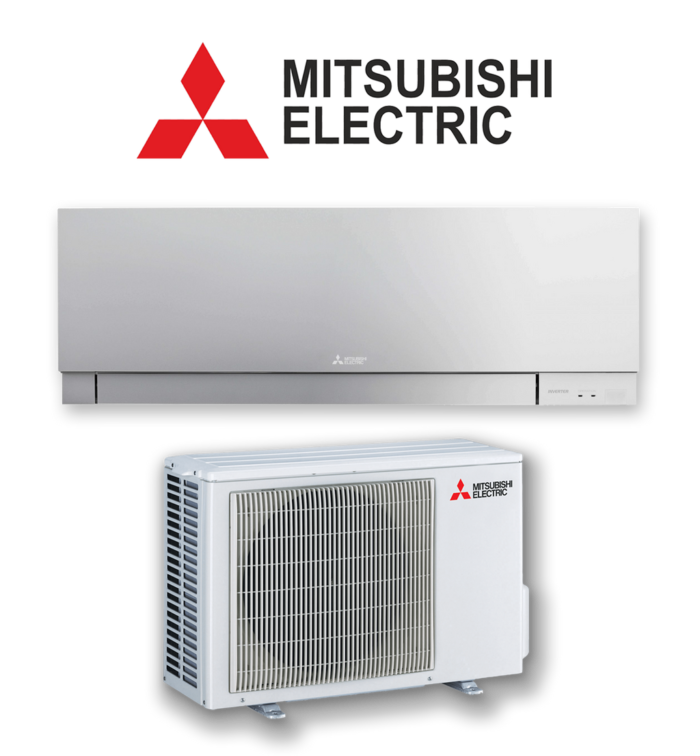 Mitsubishi Electric MSZ-EF Series 2.5kW Split System MSZEF25VG (W/B/S) | Black/White/Silver