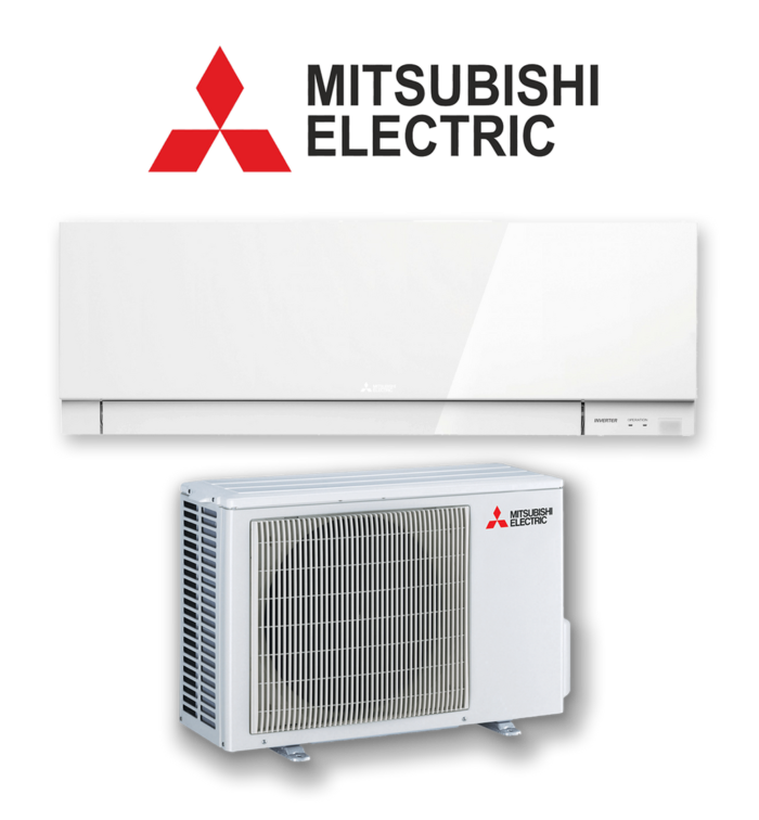 Mitsubishi Electric MSZ-EF Series 2.5kW Split System MSZEF25VG (W/B/S) | Black/White/Silver