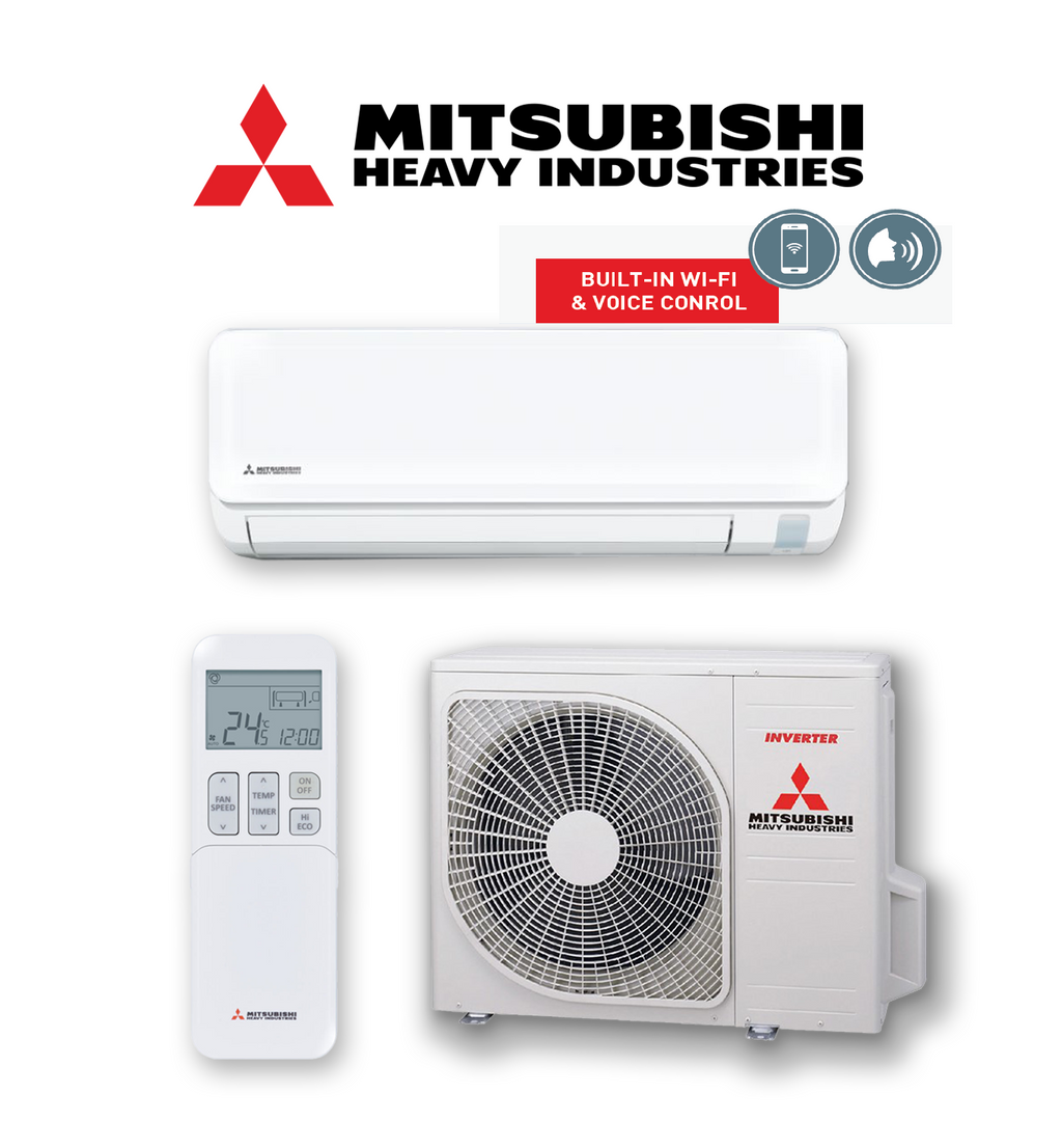 Mitsubishi Heavy Industries Ciara Series 2.5kW Reverse Cycle Split System - In Built Wifi | DXK09ZTLA-WF