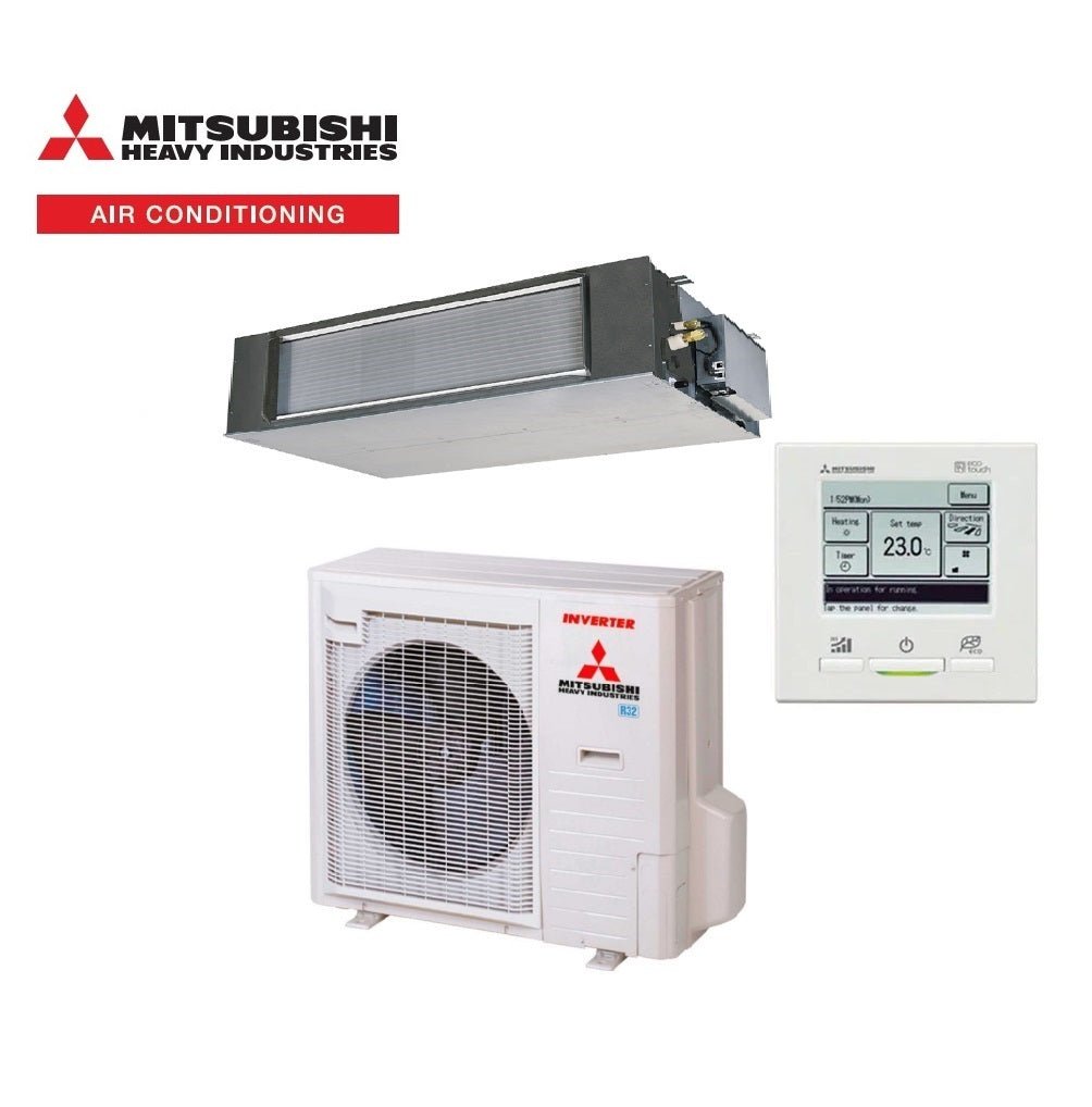 Mitsubishi Heavy Industries FDU100AVNPWVH 10kW Ducted System 1 Phase | RC-EXZ3A Wired Controller Included
